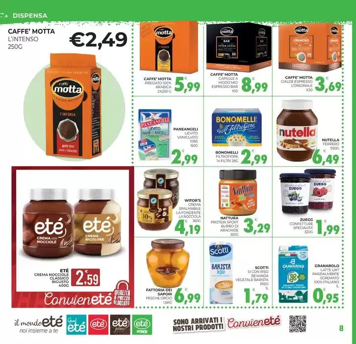 Qualita e prezzo bloccato da 29 novembre a 9 dicembre di 2024 - Pagina del volantino 8