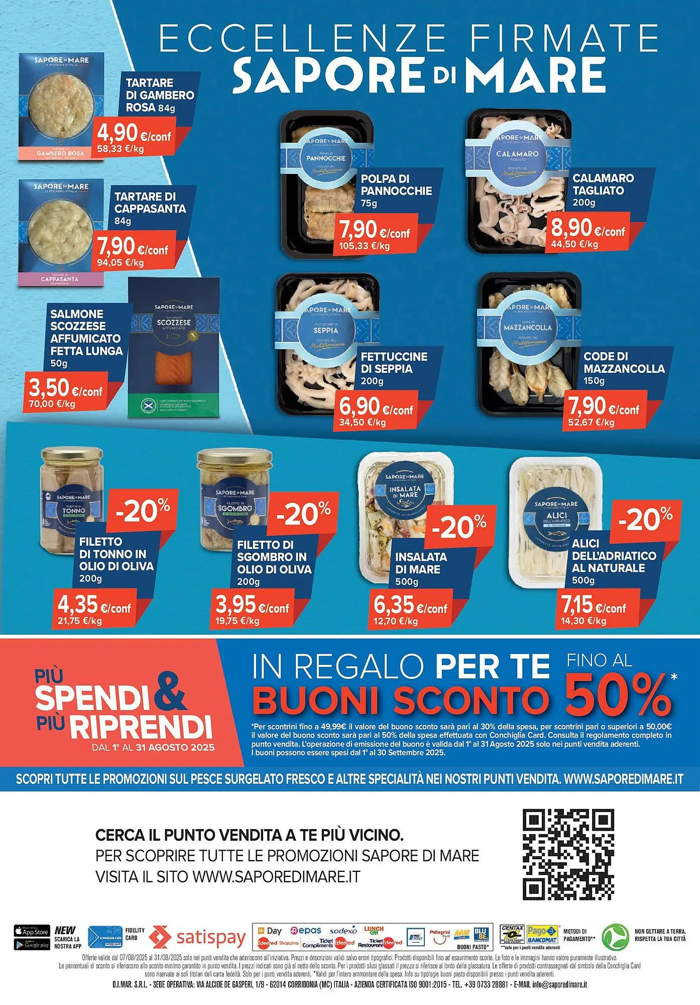 Volantino Sapore di Mare da 6 agosto a 31 agosto di 2025 - Pagina del volantino 6
