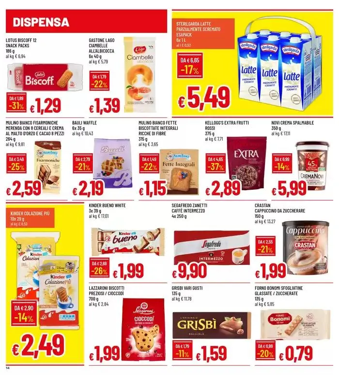 SCONTI FINO 50% da 15 maggio a 27 maggio di 2025 - Pagina del volantino 14