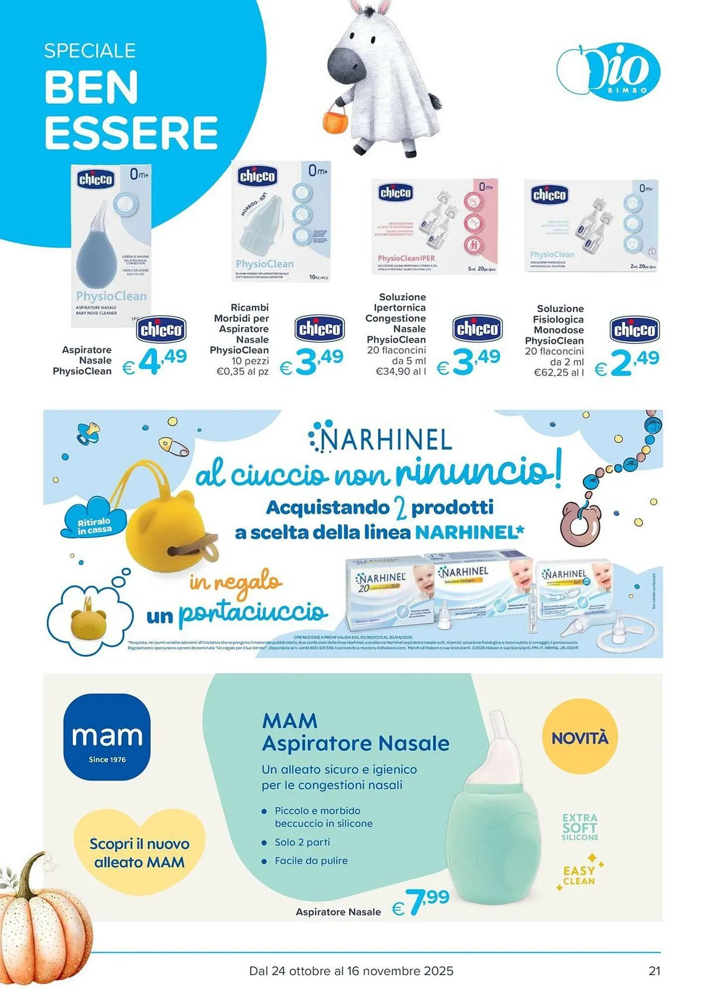 Volantino Io Bimbo da 24 ottobre a 16 novembre di 2025 - Pagina del volantino 21