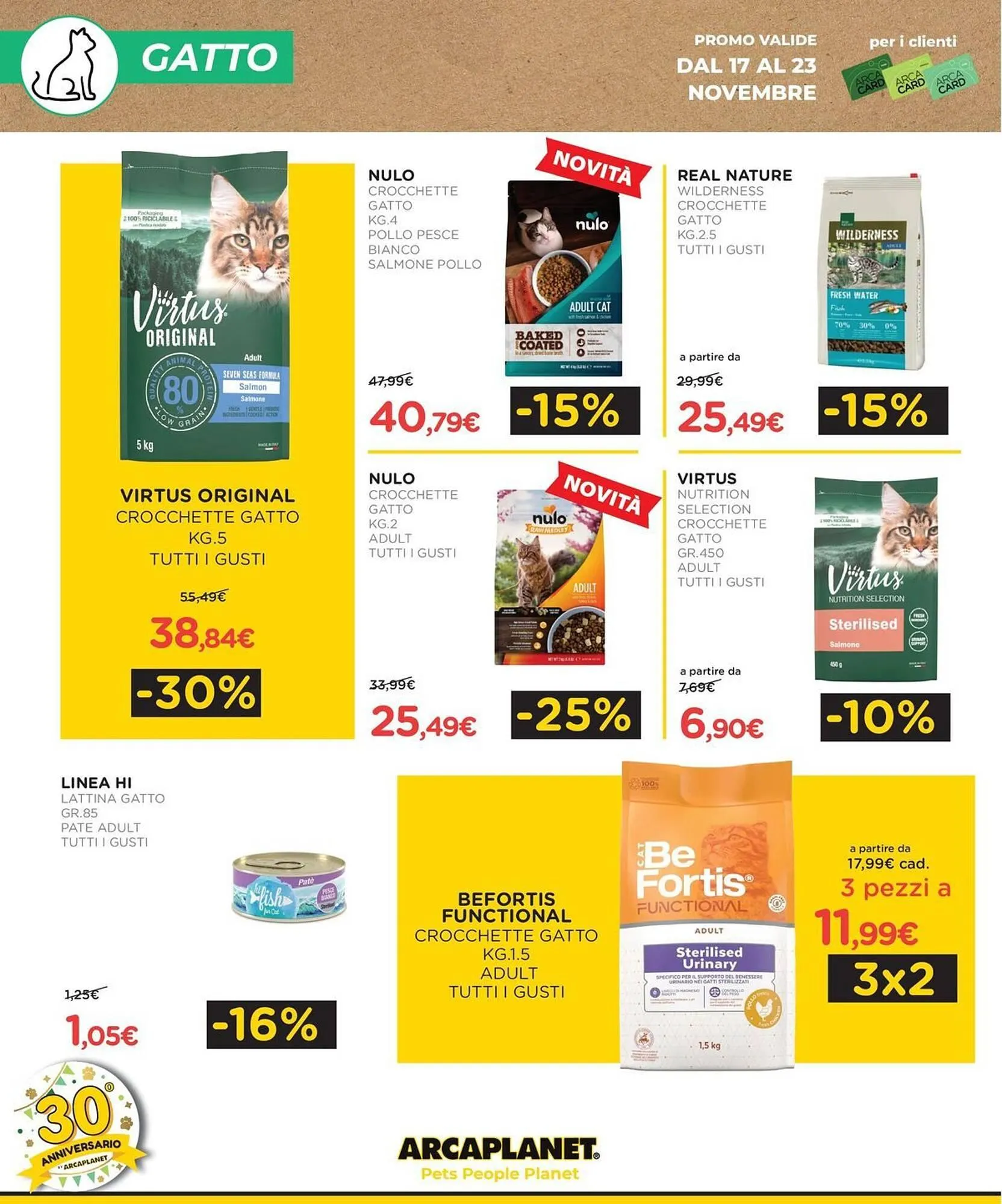 Volantino Arcaplanet da 17 novembre a 23 novembre di 2025 - Pagina del volantino 4