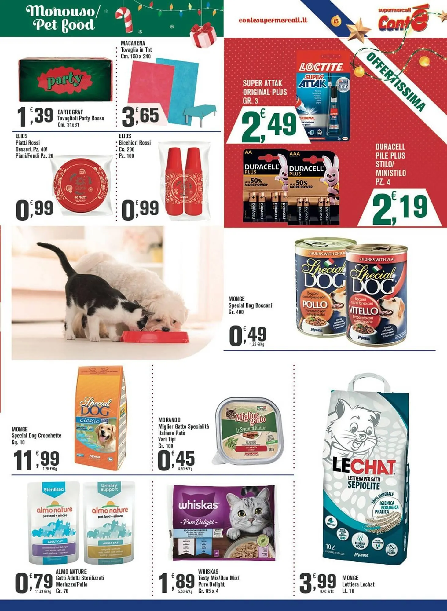 Volantino Conté Supermercati da 15 dicembre a 31 dicembre di 2025 - Pagina del volantino 15