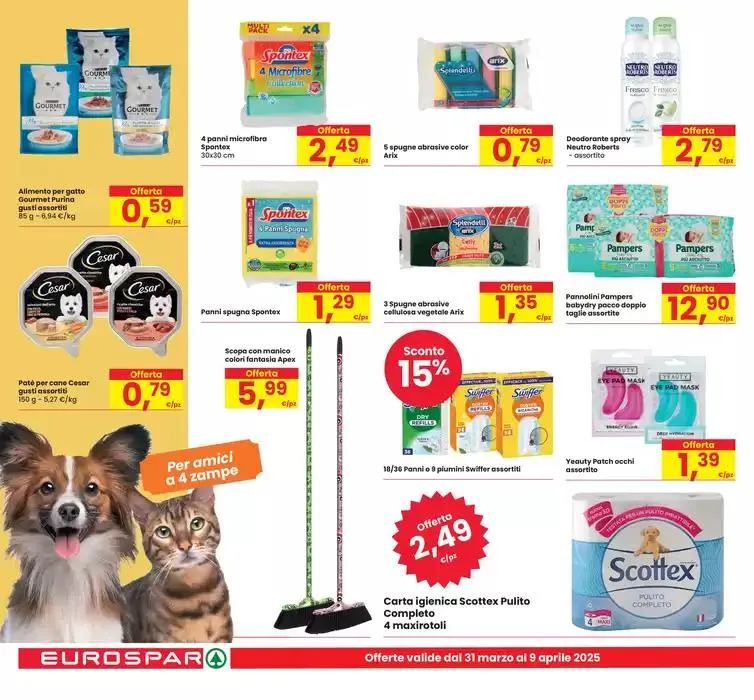 Volantino Sconti fino al 50% da 31 marzo a 9 aprile di 2025 - Pagina del volantino 22