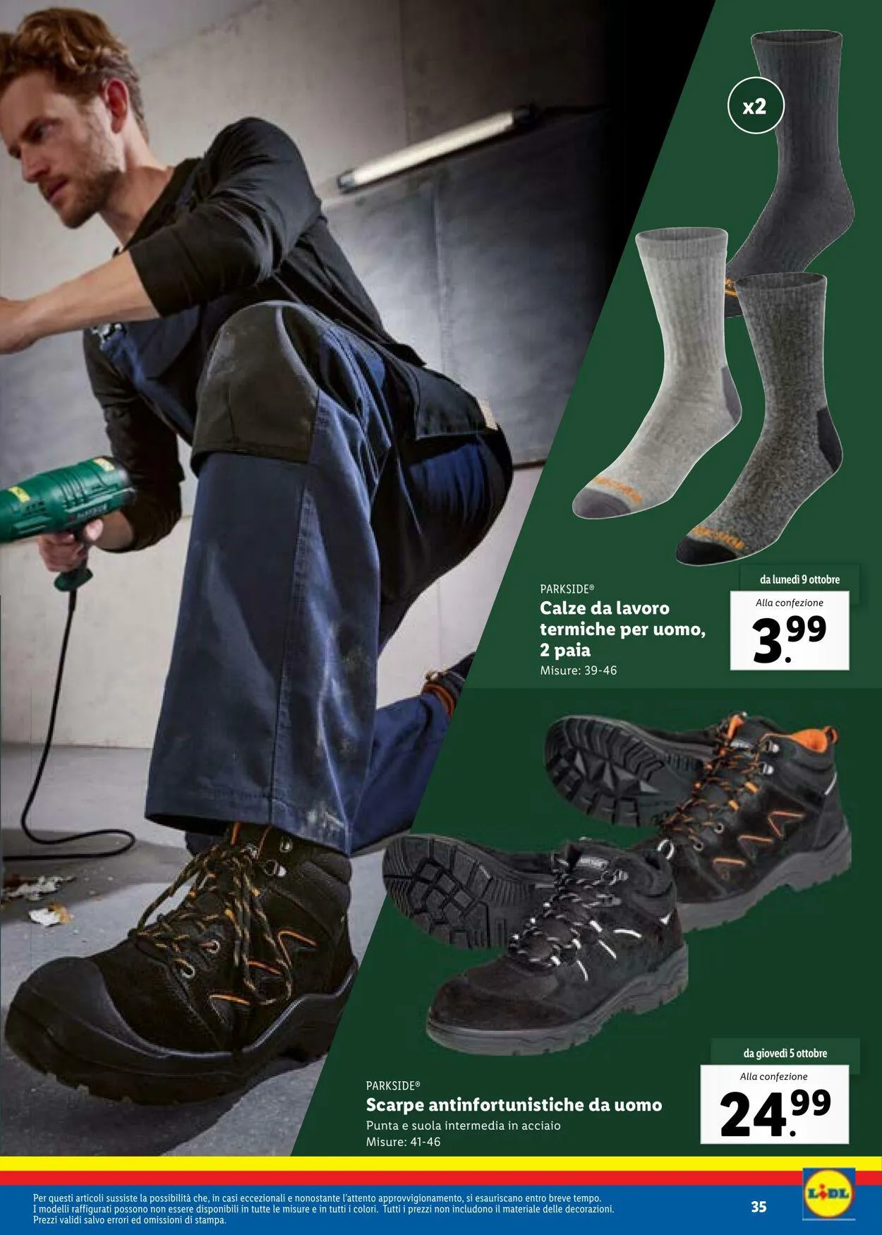 Lidl Volantino attuale da 8 ottobre a 22 ottobre di 2023 - Pagina del volantino 35