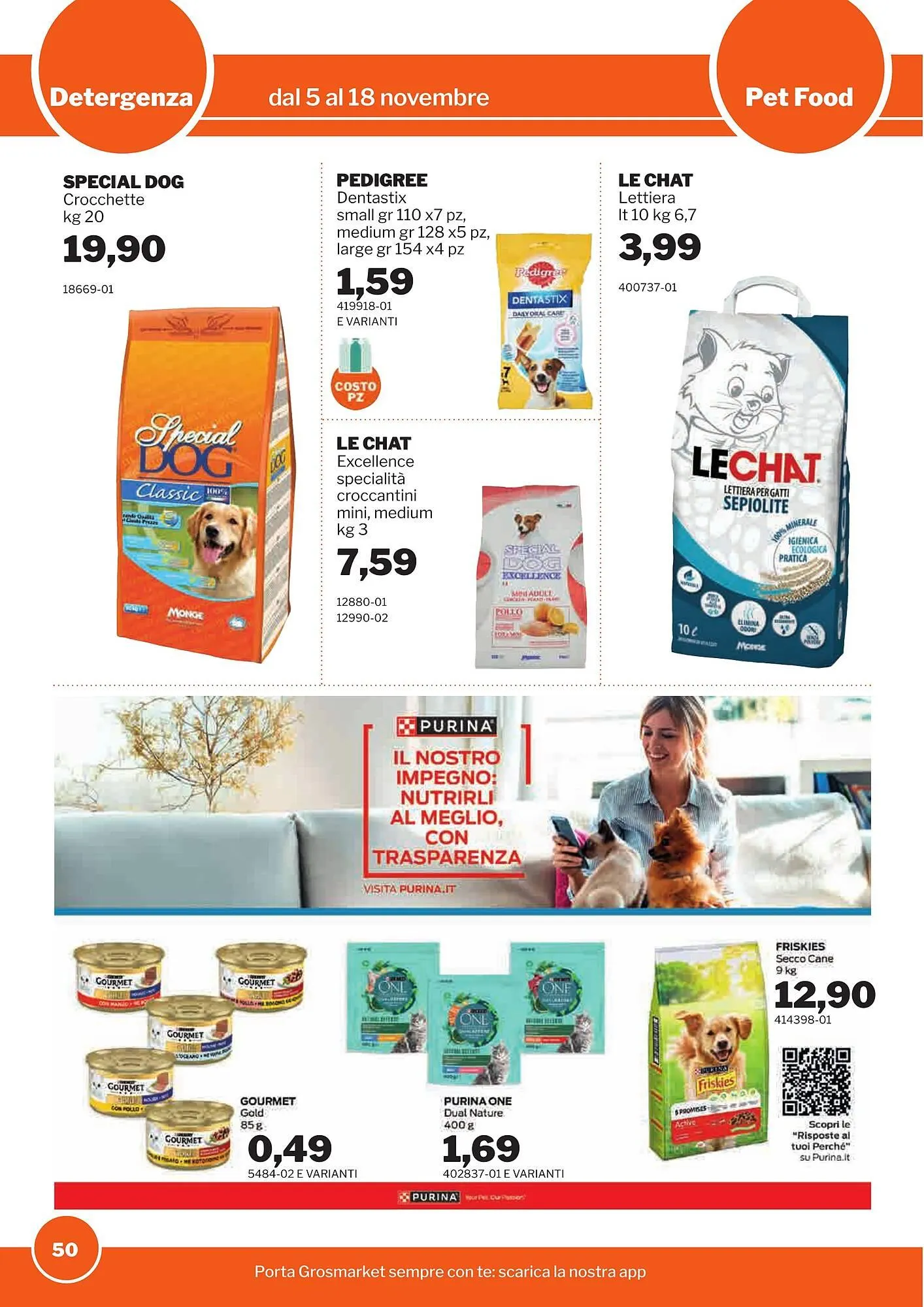 Volantino GrosMarket da 5 novembre a 18 novembre di 2025 - Pagina del volantino 50