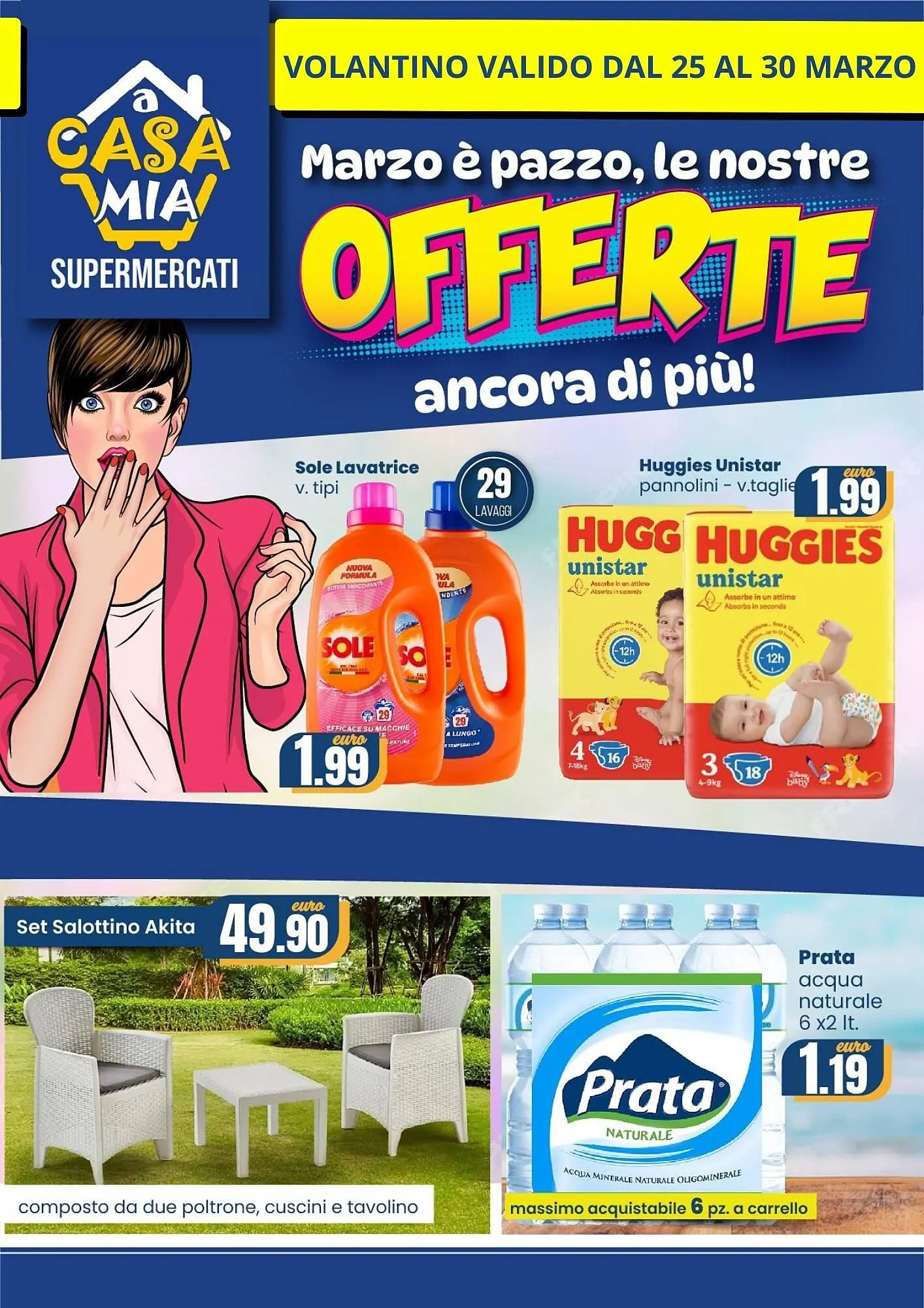 Volantino A Casa Mia da 25 marzo a 30 marzo di 2025 - Pagina del volantino 1