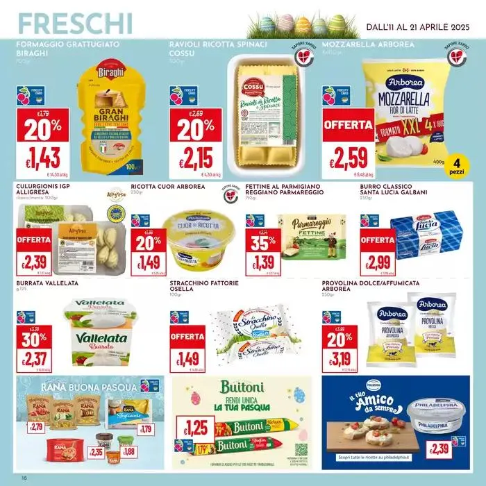 Buona Pasqua da 11 aprile a 21 aprile di 2025 - Pagina del volantino 18