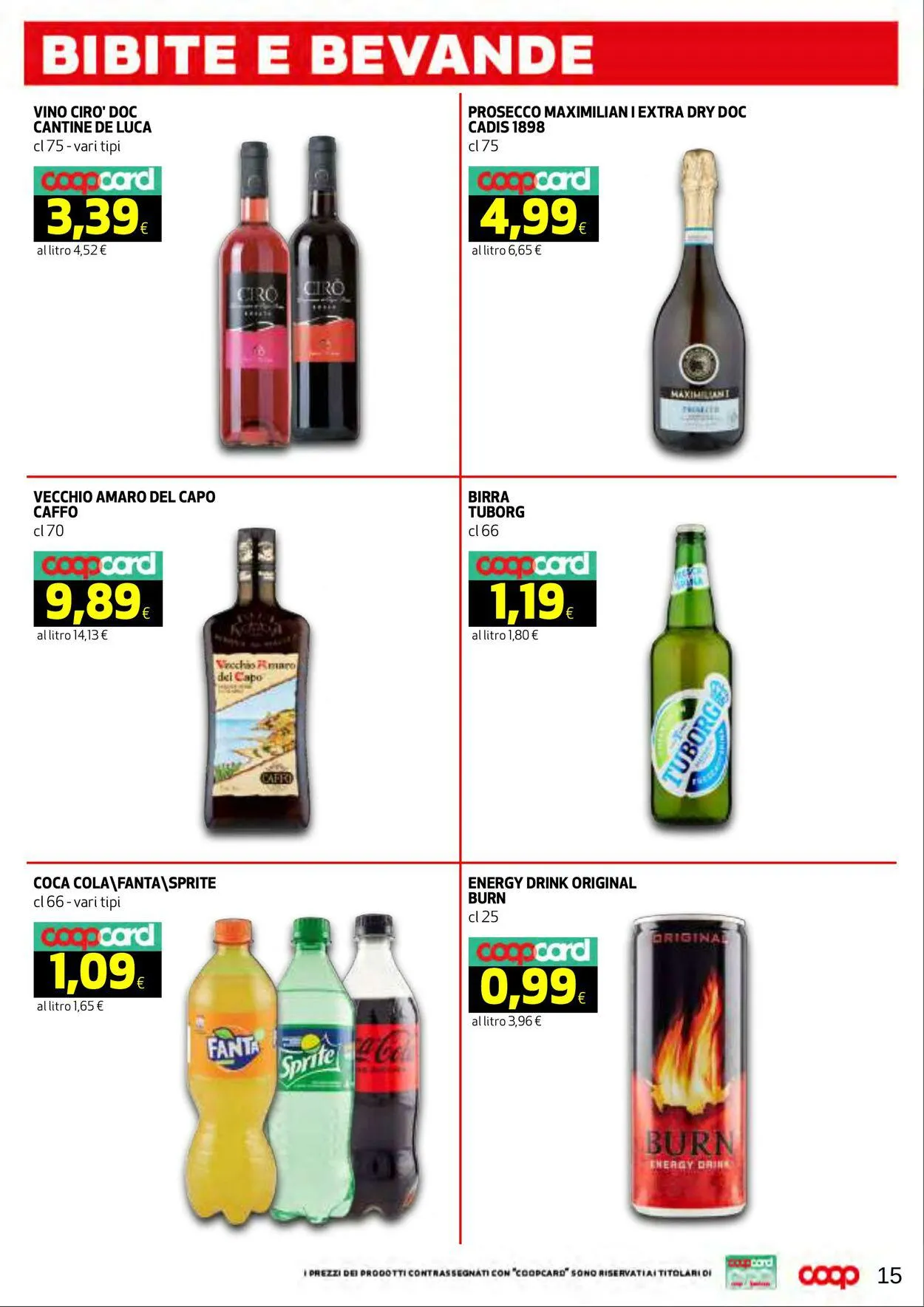 Coop Volantino attuale da 9 novembre a 19 novembre di 2023 - Pagina del volantino 15