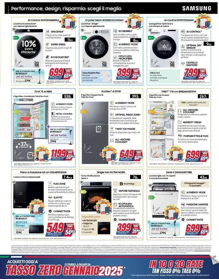 Tasso zero da 29 luglio a 21 agosto di 2024 - Pagina del volantino 27