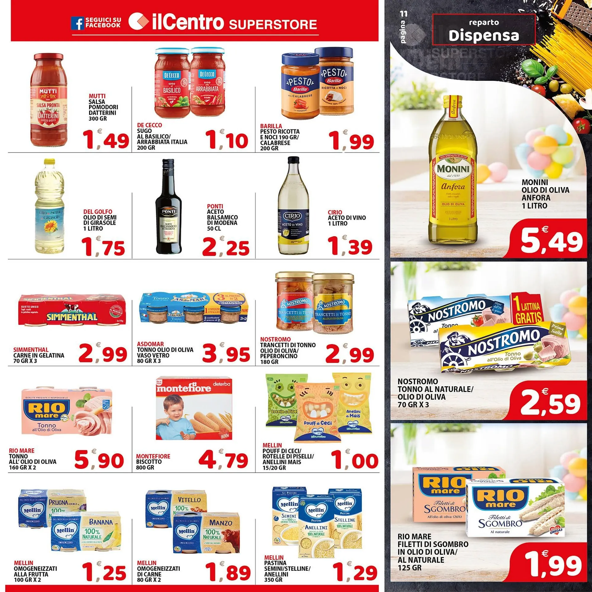 Volantino Il Centro Superstore da 15 aprile a 29 aprile di 2025 - Pagina del volantino 11