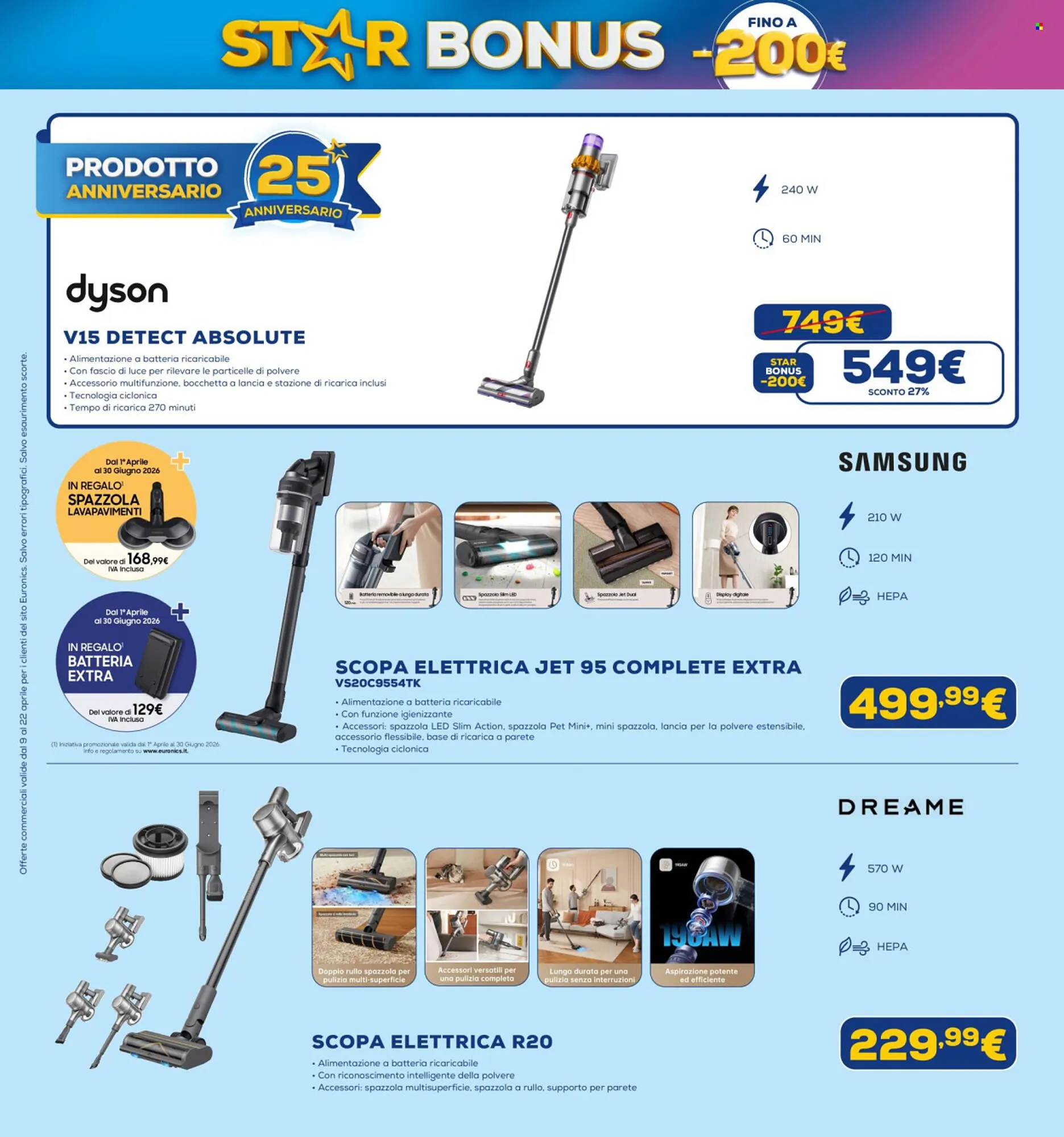 Volantino Euronics da 9 aprile a 22 aprile di 2026 - Pagina del volantino 37