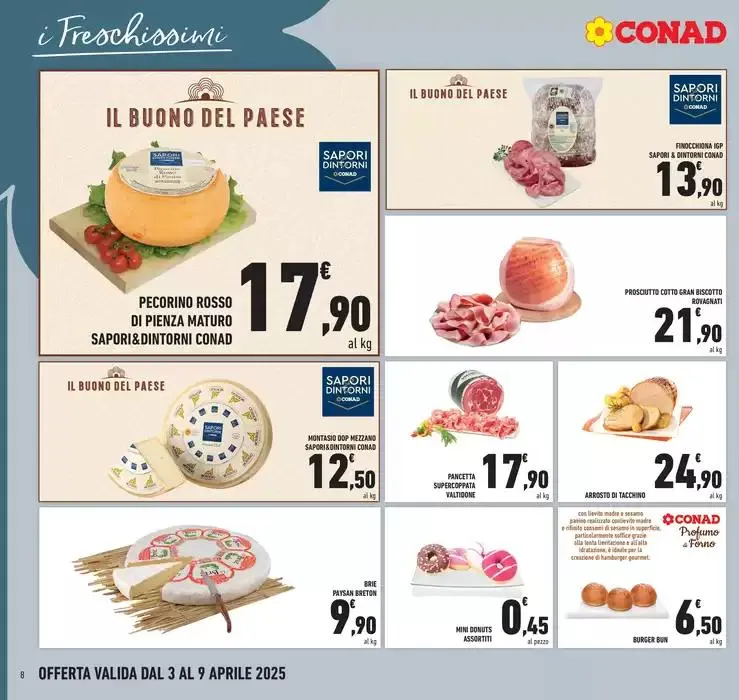 Taglio netto da 3 aprile a 9 aprile di 2025 - Pagina del volantino 8