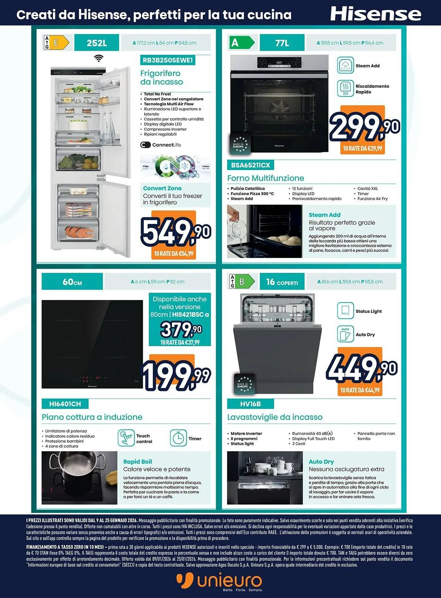 Volantino Unieuro da 9 gennaio a 25 gennaio di 2026 - Pagina del volantino 4