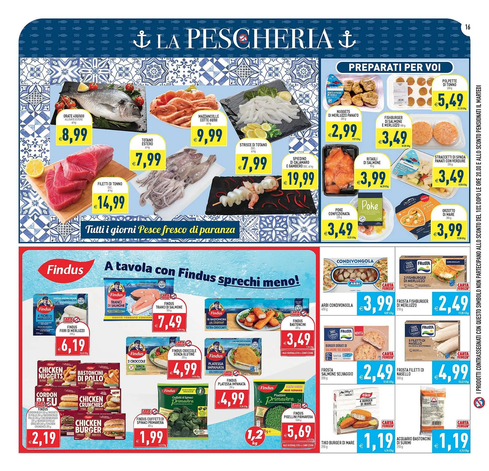 Volantino Supermercati Agorà da 25 luglio a 4 agosto di 2025 - Pagina del volantino 16