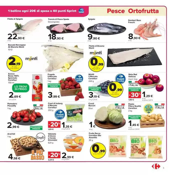 Sottocosto freschi da 10 marzo a 24 marzo di 2025 - Pagina del volantino 5