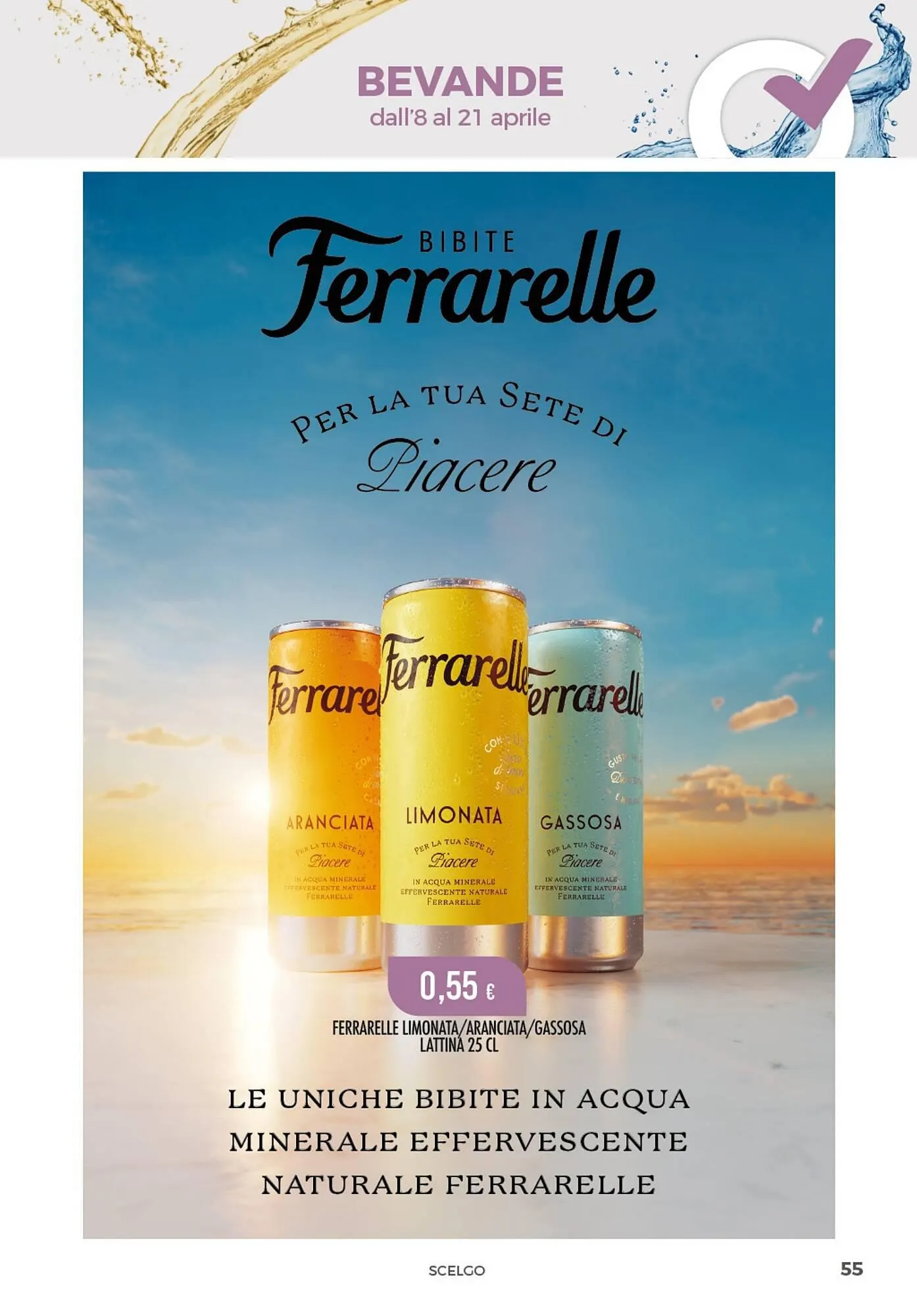 Volantino Scelgo da 8 aprile a 21 aprile di 2024 - Pagina del volantino 55