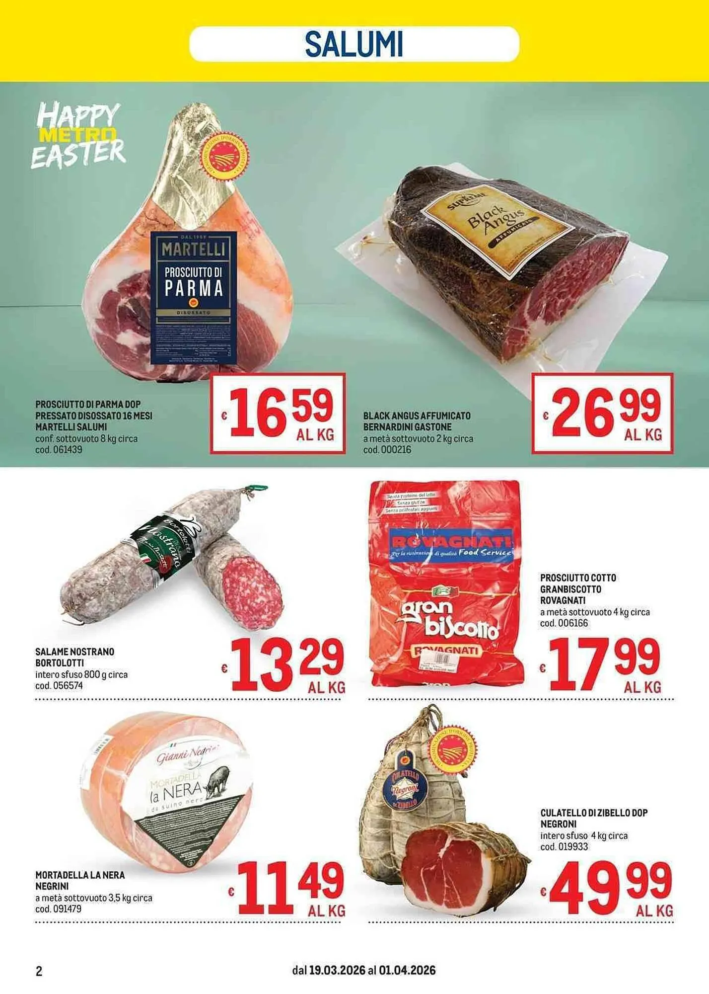 Volantino Metro da 19 marzo a 1 aprile di 2026 - Pagina del volantino 2