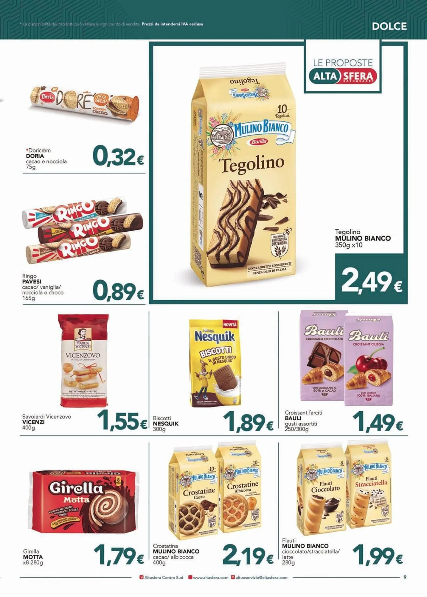 Volantino Altasfera da 27 settembre a 10 ottobre di 2023 - Pagina del volantino 9