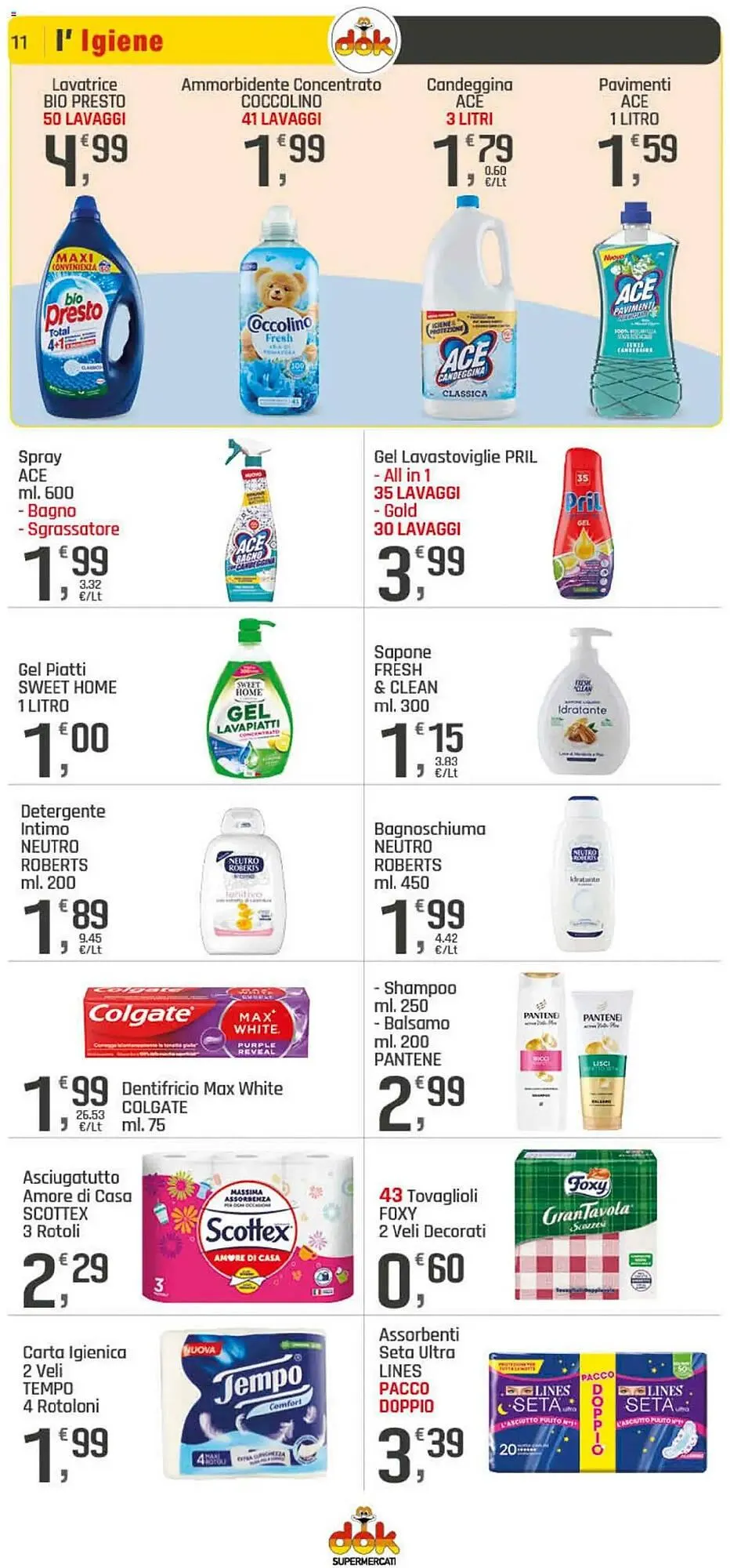 Volantino Supermercati Dok da 25 settembre a 8 ottobre di 2025 - Pagina del volantino 11