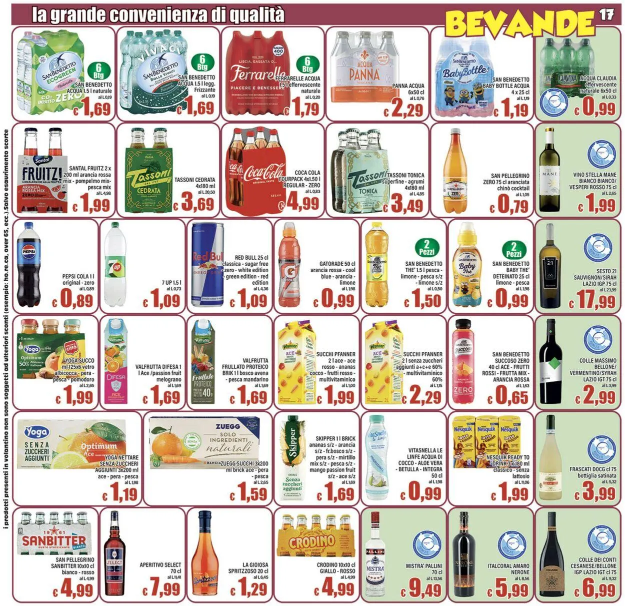 Top Supermercati Volantino attuale da 4 dicembre a 18 dicembre di 2025 - Pagina del volantino 17