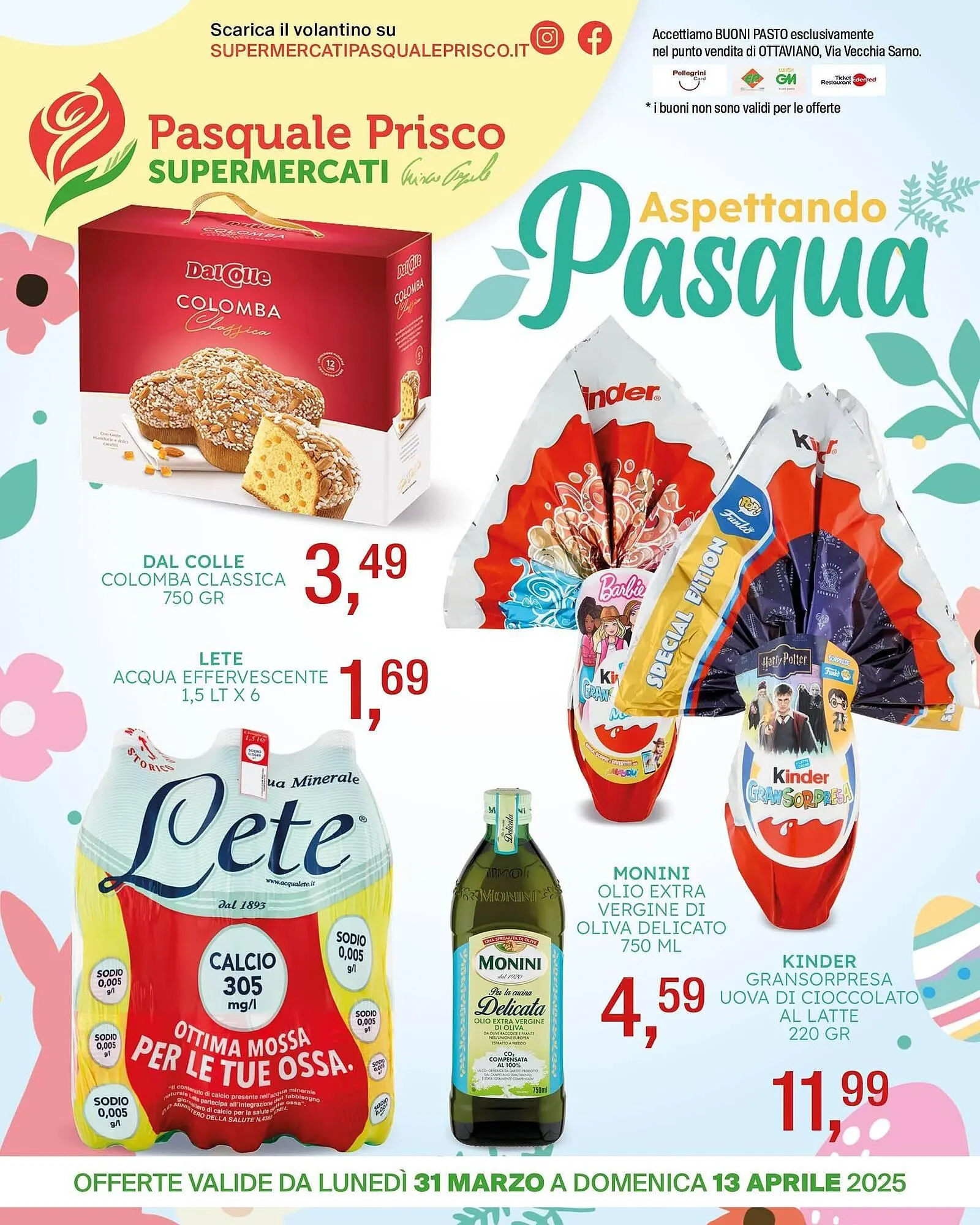 Volantino Supermercati Pasquale Prisco - 1