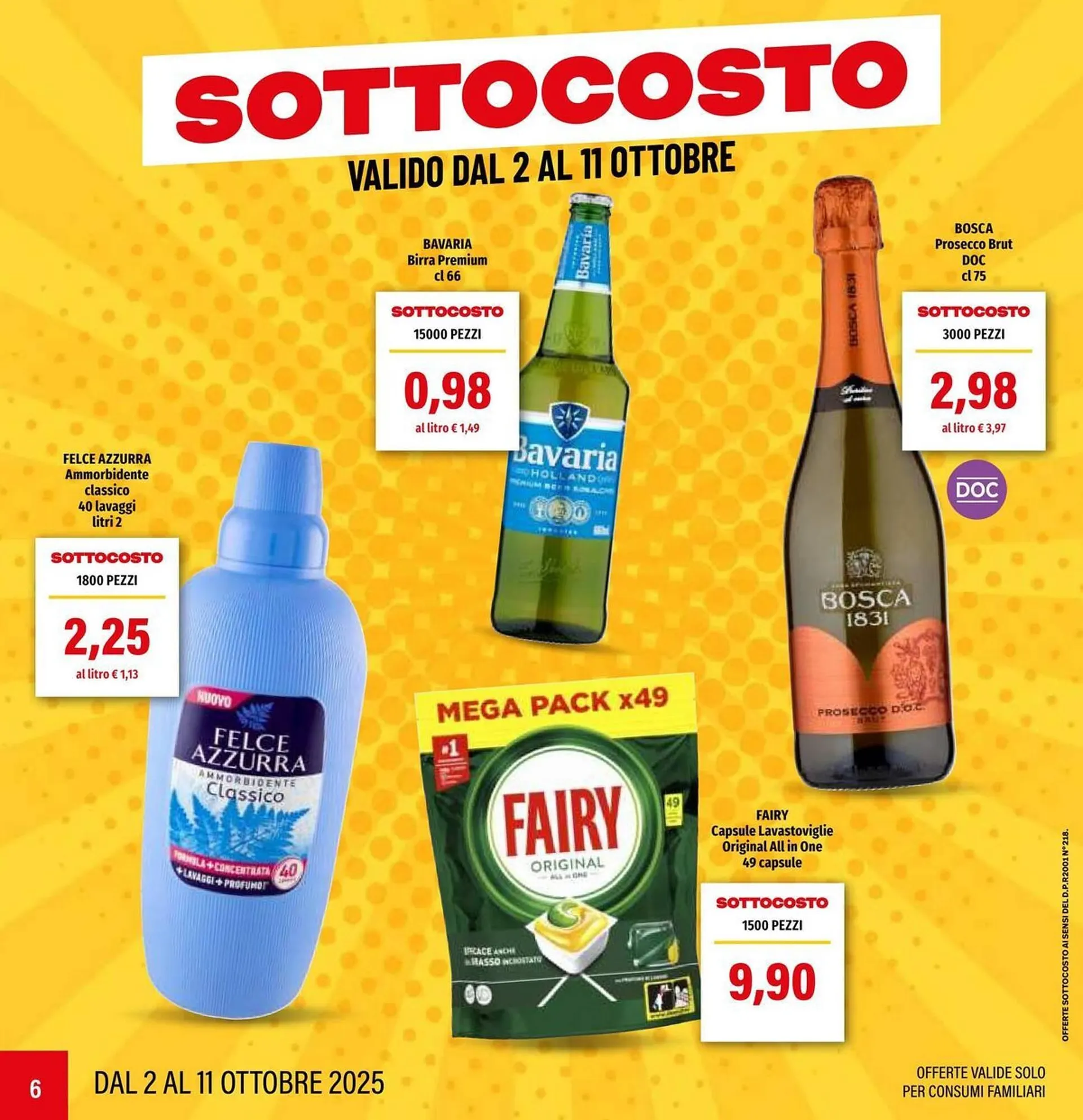 Volantino Hurrà da 2 ottobre a 15 ottobre di 2025 - Pagina del volantino 6