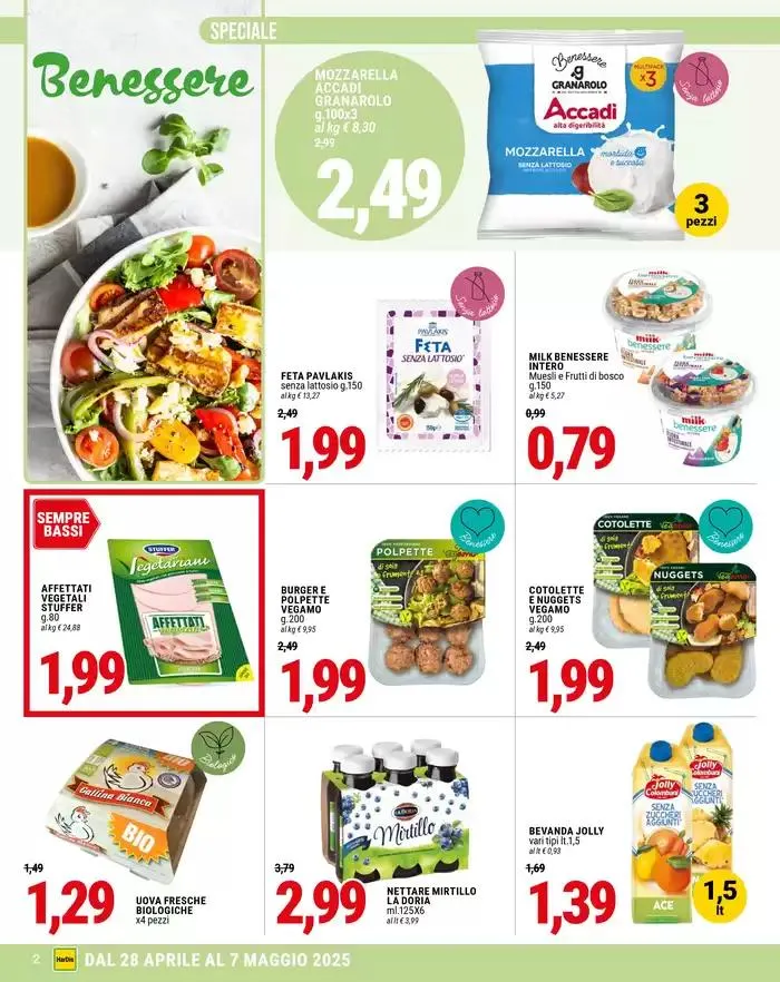 Carrello convenienza da 28 aprile a 7 maggio di 2025 - Pagina del volantino 2