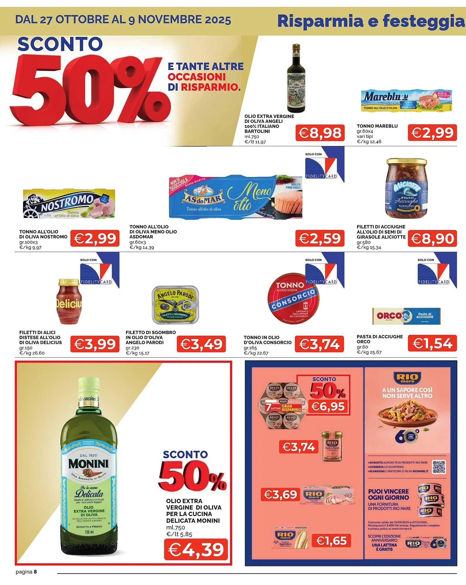 Volantino Mercatò Extra da 27 ottobre a 9 novembre di 2025 - Pagina del volantino 8