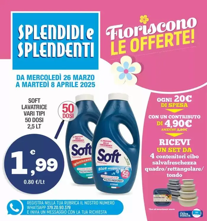 Fioriscono le offerte! da 26 marzo a 8 aprile di 2025 - Pagina del volantino 1