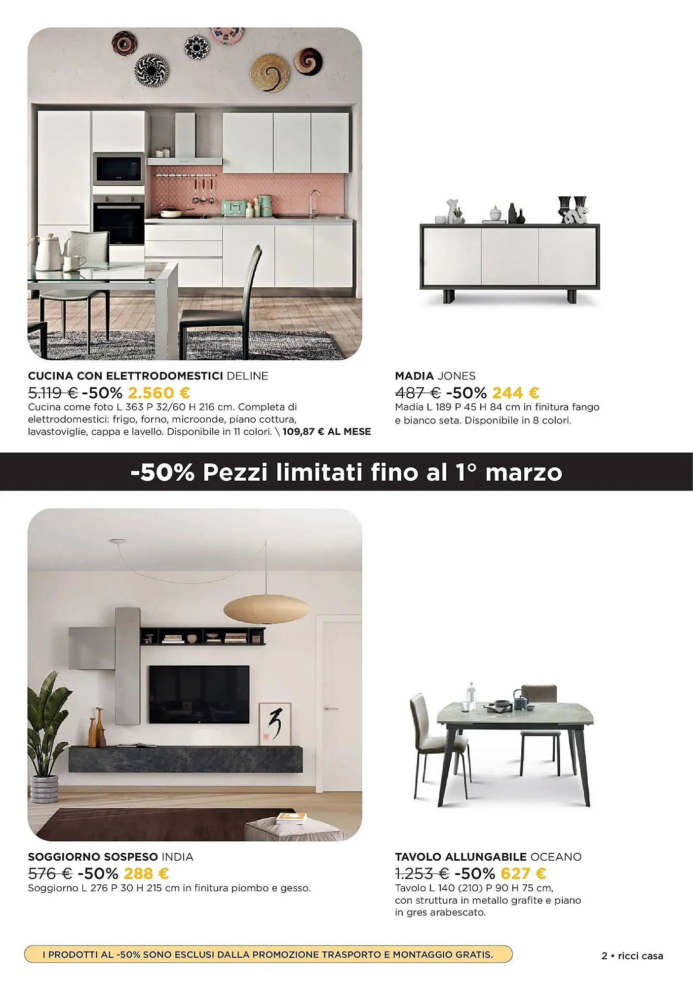 Volantino Ricci Casa da 15 febbraio a 1 marzo di 2026 - Pagina del volantino 2