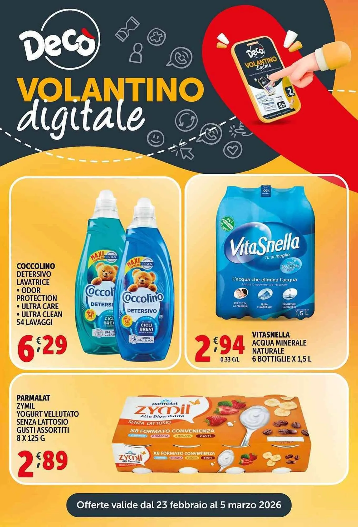 Volantino Deco Supermercati da 23 febbraio a 5 marzo di 2026 - Pagina del volantino 21