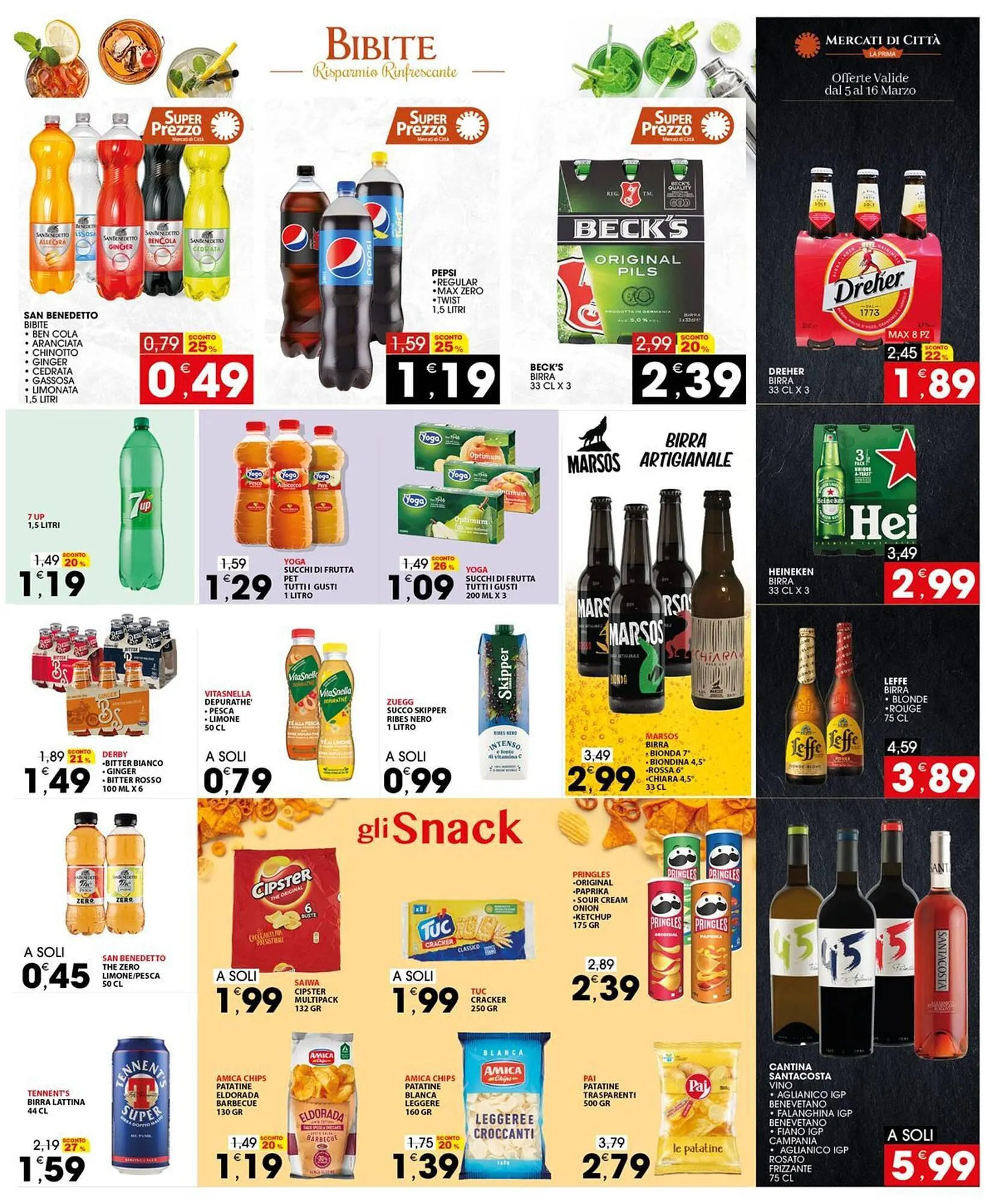 Volantino Mercati di Città La Prima da 5 marzo a 16 marzo di 2024 - Pagina del volantino 21