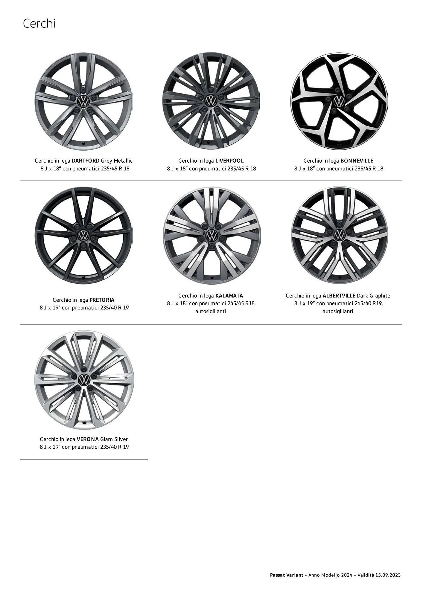 Volantino Volkswagen Passat Variant, Passat Variant GTE e Passat Alltrack da 3 gennaio a 4 gennaio di 2025 - Pagina del volantino 9