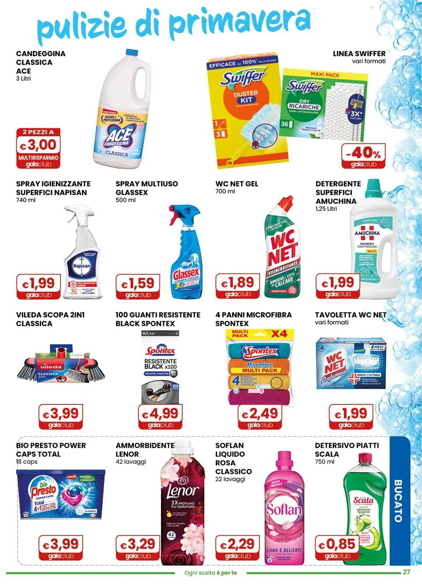 Volantino Gala Supermercati da 11 marzo a 24 marzo di 2026 - Pagina del volantino 27