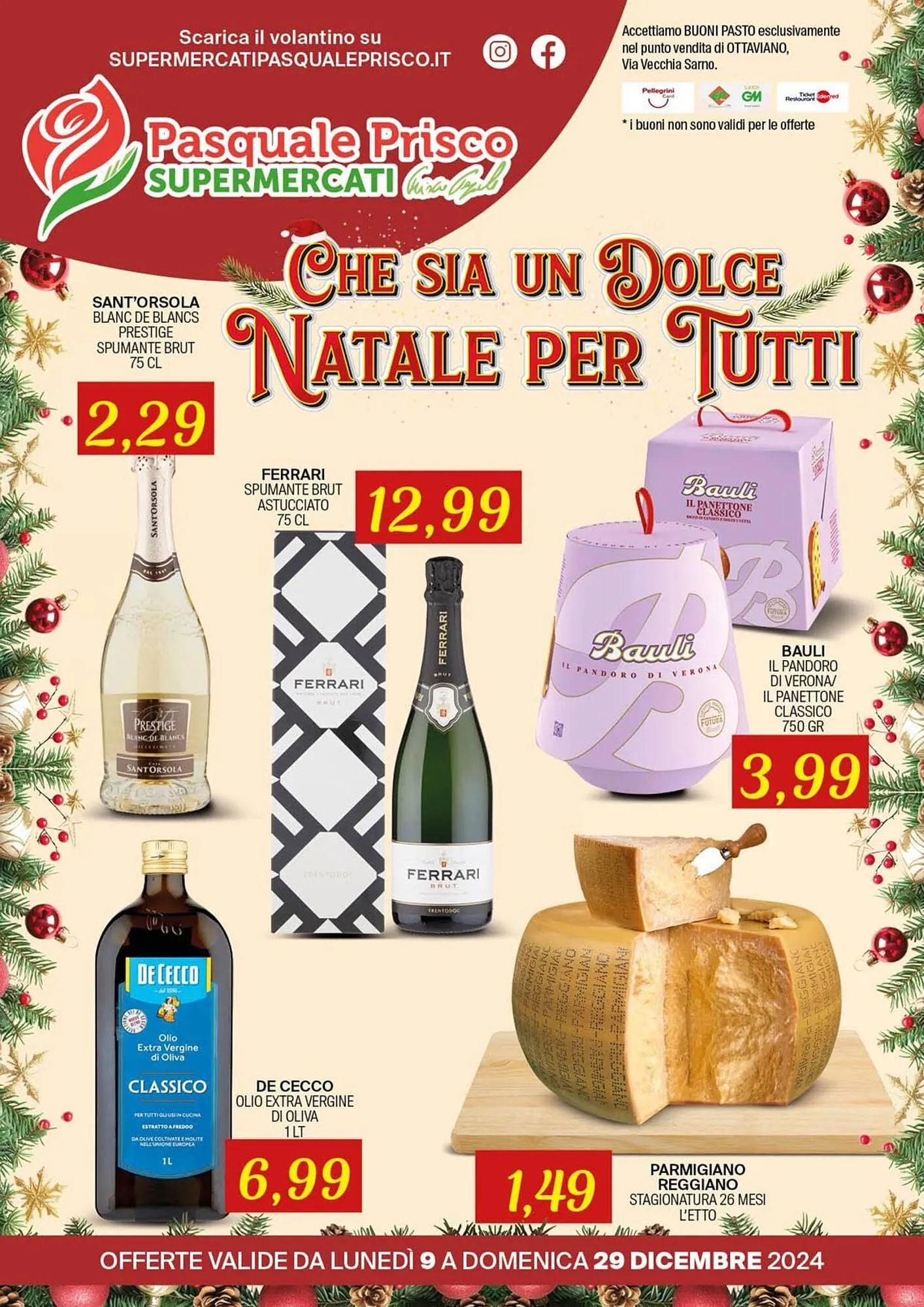 Volantino Supermercati Pasquale Prisco - 1