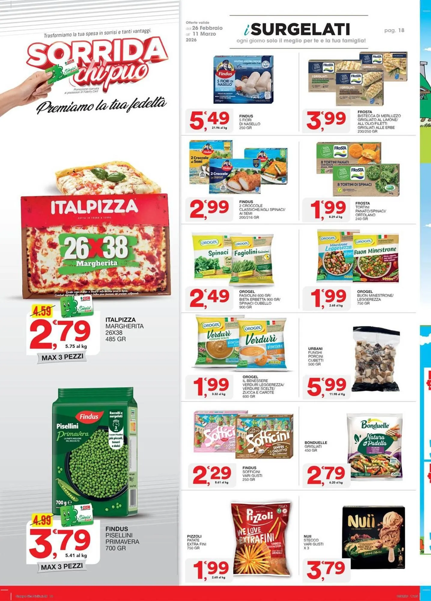 Volantino Sisa da 26 febbraio a 11 marzo di 2026 - Pagina del volantino 18