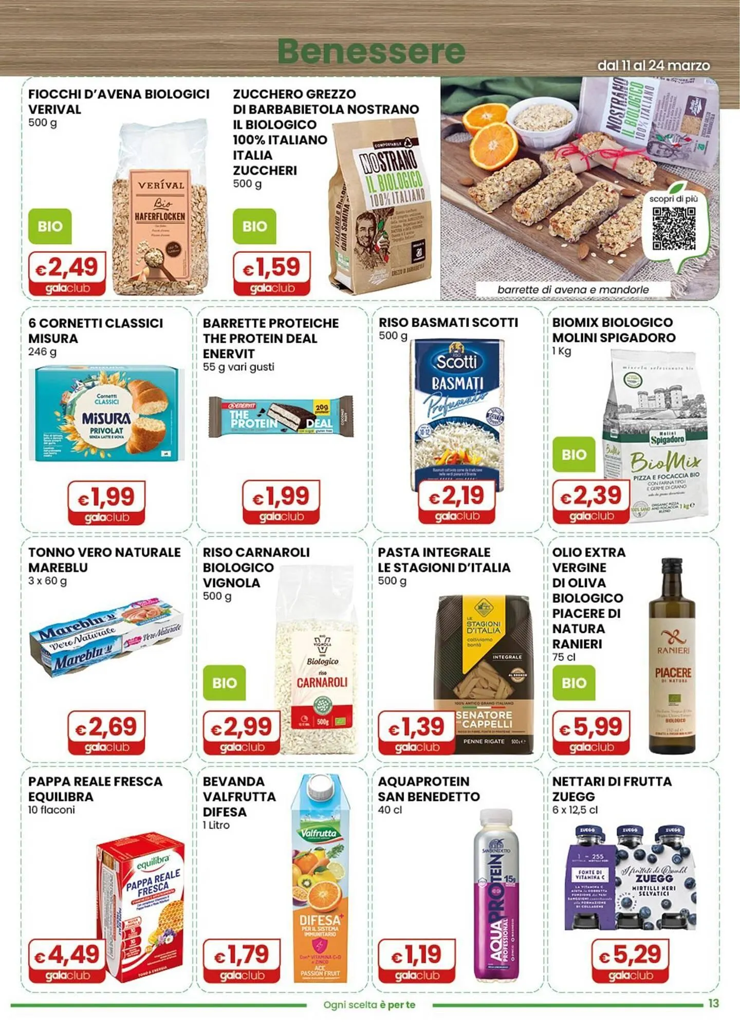 Volantino Gala Supermercati da 11 marzo a 24 marzo di 2026 - Pagina del volantino 13