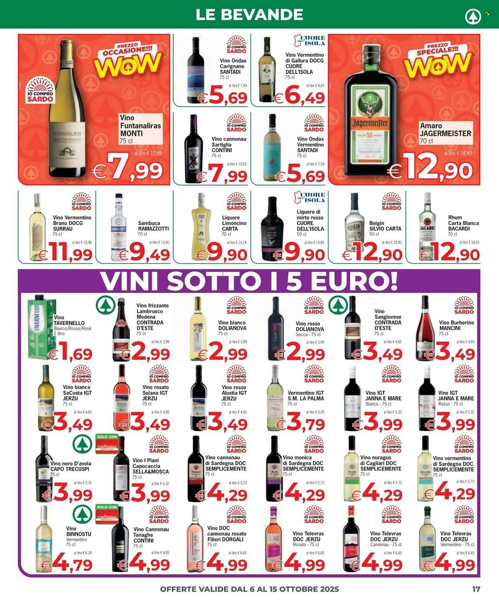 Volantino Despar da 6 ottobre a 15 ottobre di 2025 - Pagina del volantino 17