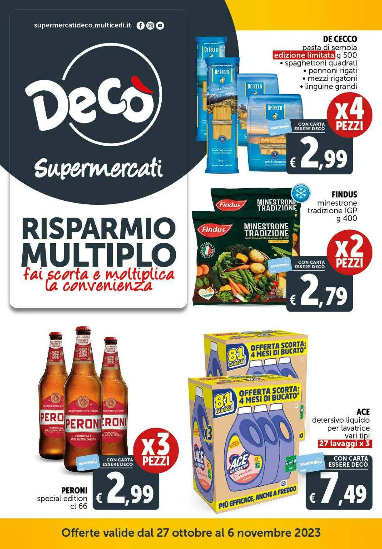 Deco Volantino attuale da 27 ottobre a 6 novembre di 2023 - Pagina del volantino 6