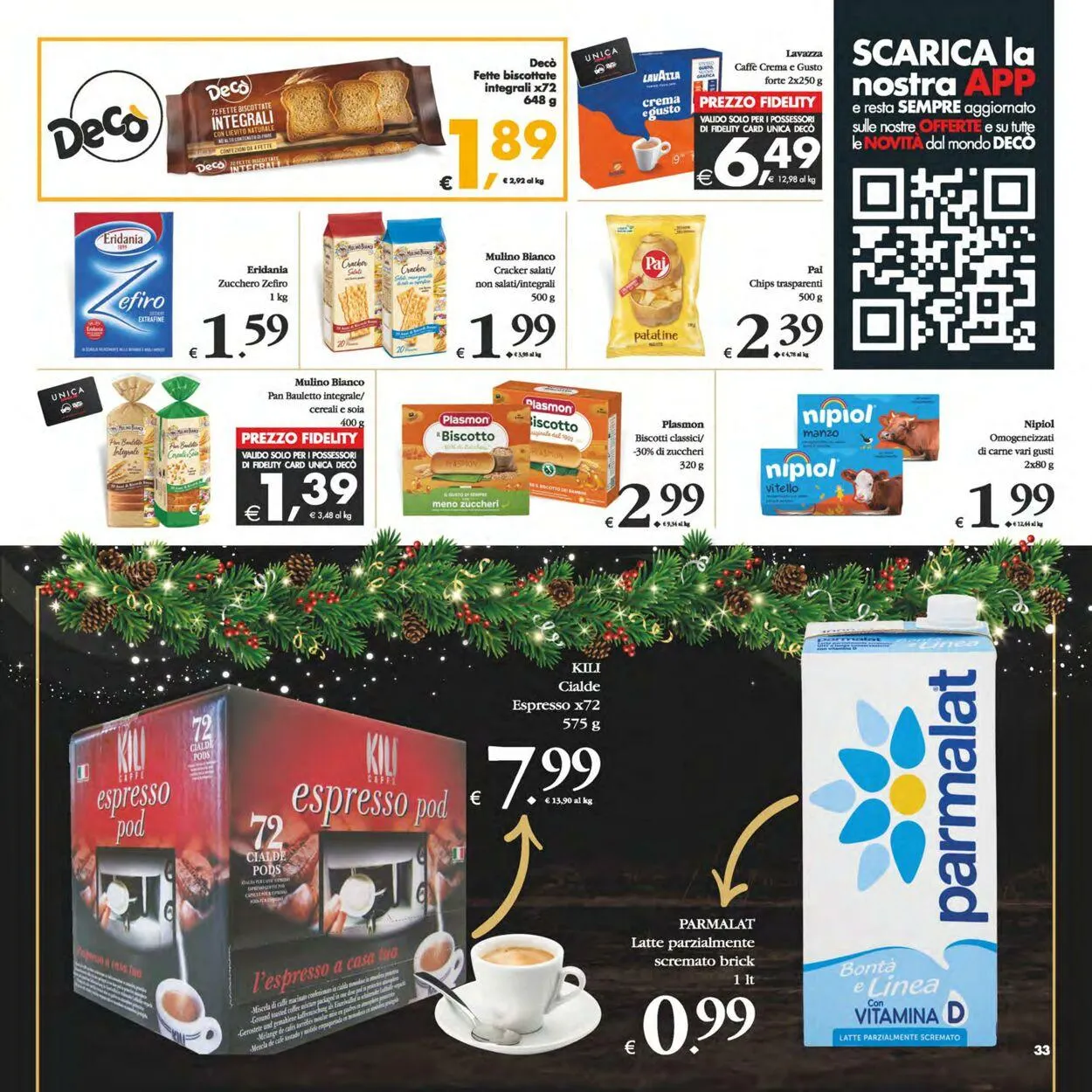Deco Volantino attuale da 5 dicembre a 15 dicembre di 2025 - Pagina del volantino 33