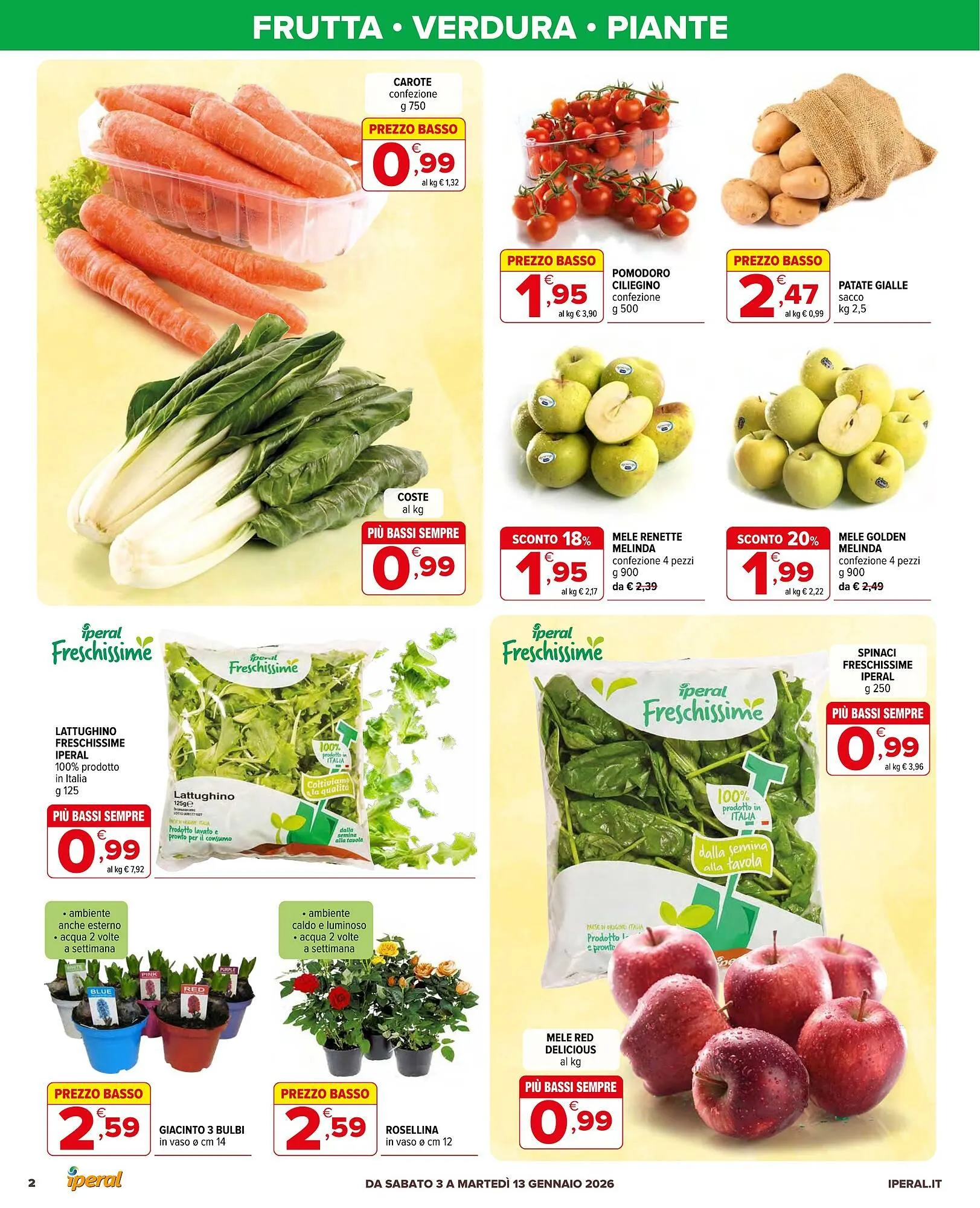 Volantino Iperal da 3 gennaio a 13 gennaio di 2026 - Pagina del volantino 2