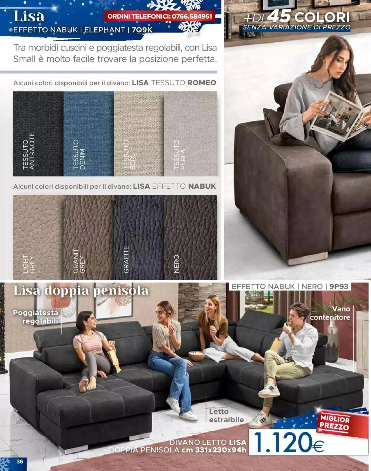 Mondo Convenienza - Catalogo Speciale Autunno da 1 novembre a 31 dicembre di 2023 - Pagina del volantino 38