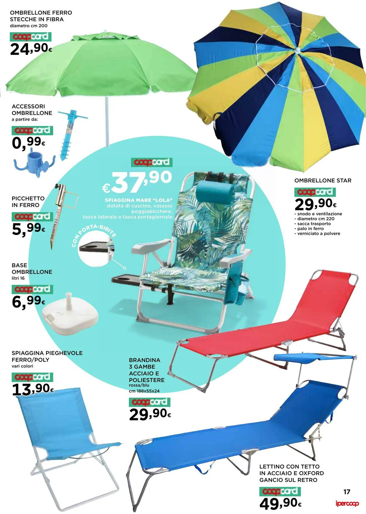 Coop Volantino attuale da 14 giugno a 25 luglio di 2023 - Pagina del volantino 17