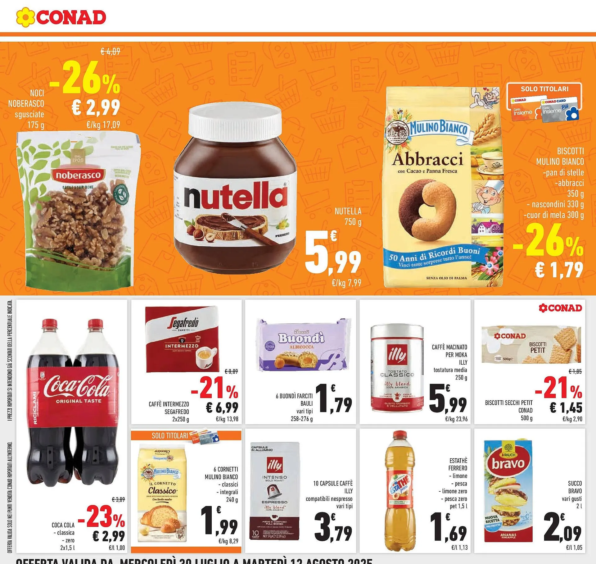 Volantino Conad da 29 luglio a 12 agosto di 2025 - Pagina del volantino 10