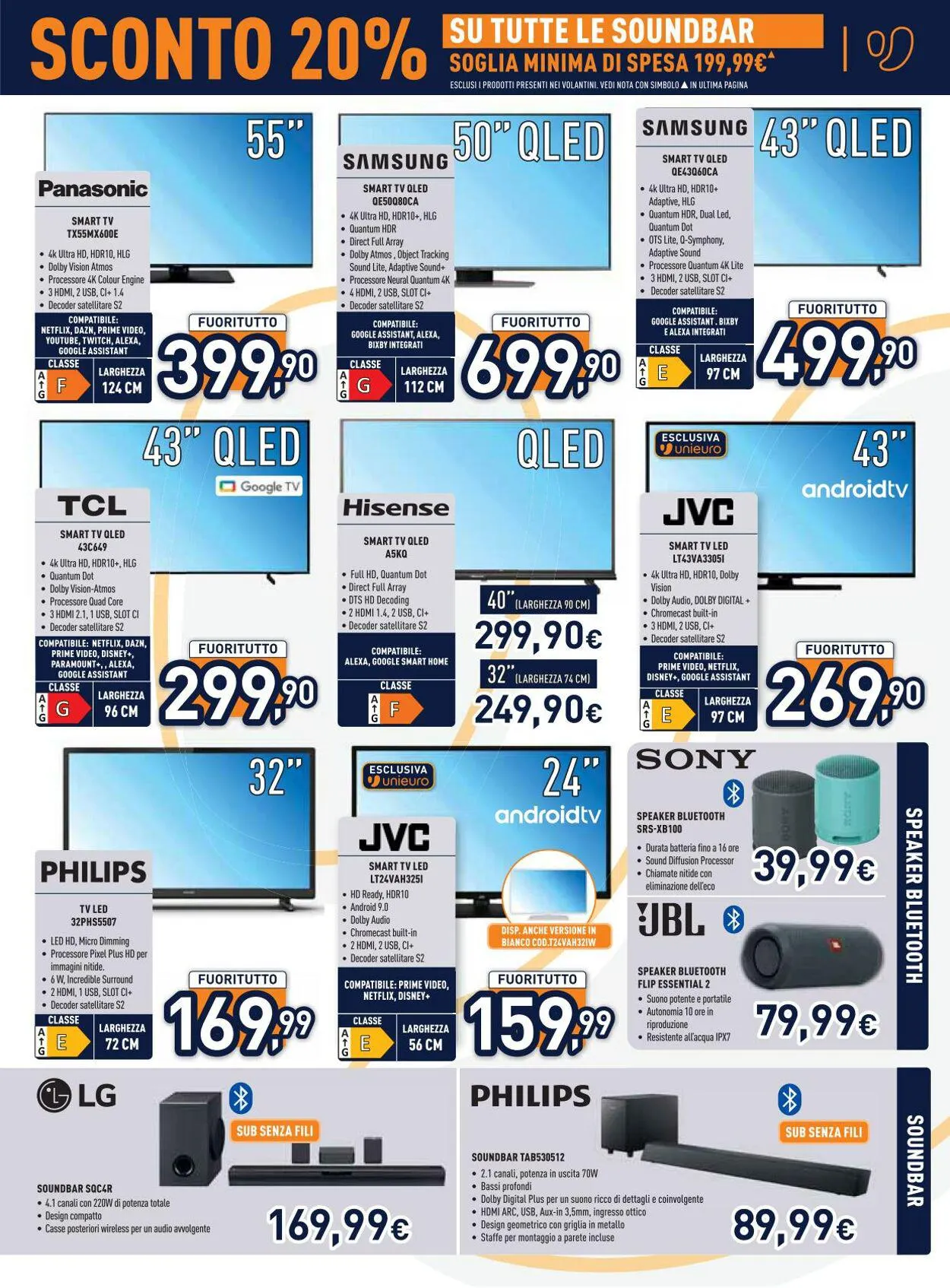 Unieuro da 2 gennaio a 17 gennaio di 2024 - Pagina del volantino 3