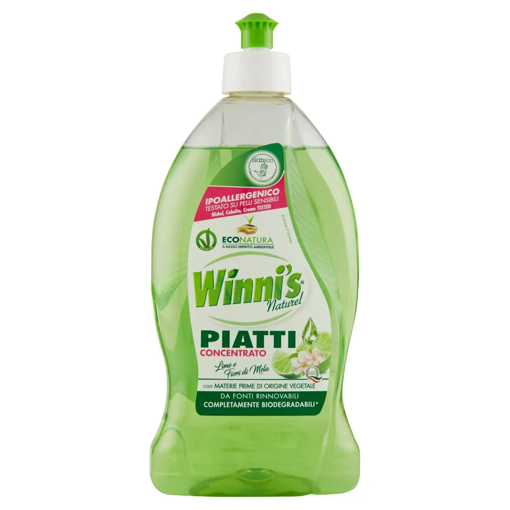 Winni's Piatti Concentrato Lime e Fiori di Mela 500 ml