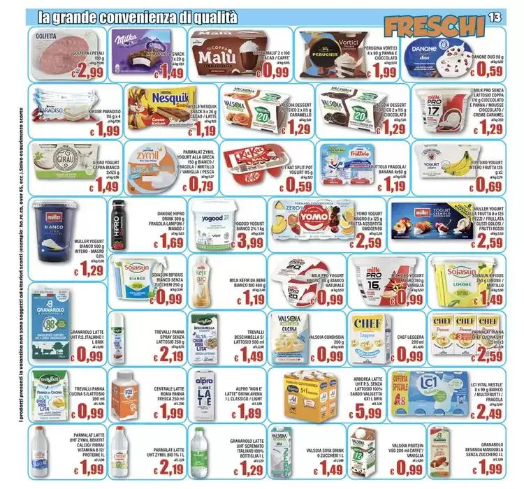 Sottoprezzo da 12 marzo a 20 marzo di 2025 - Pagina del volantino 13