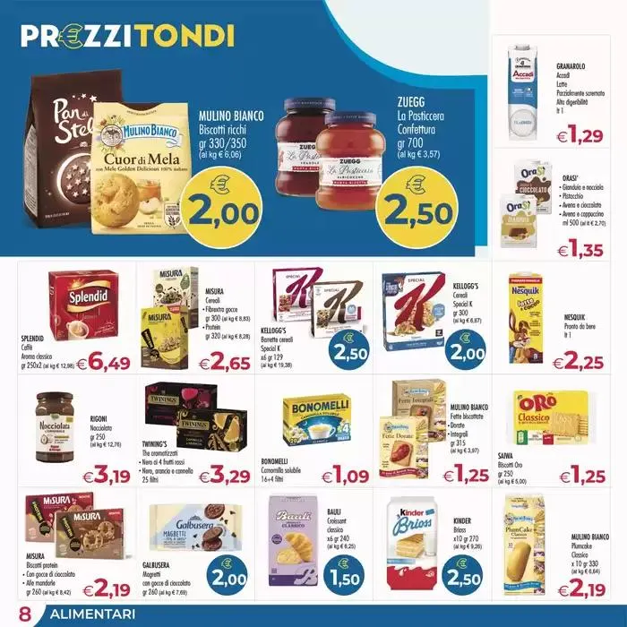 Prezzi tondi  da 7 maggio a 20 maggio di 2025 - Pagina del volantino 8