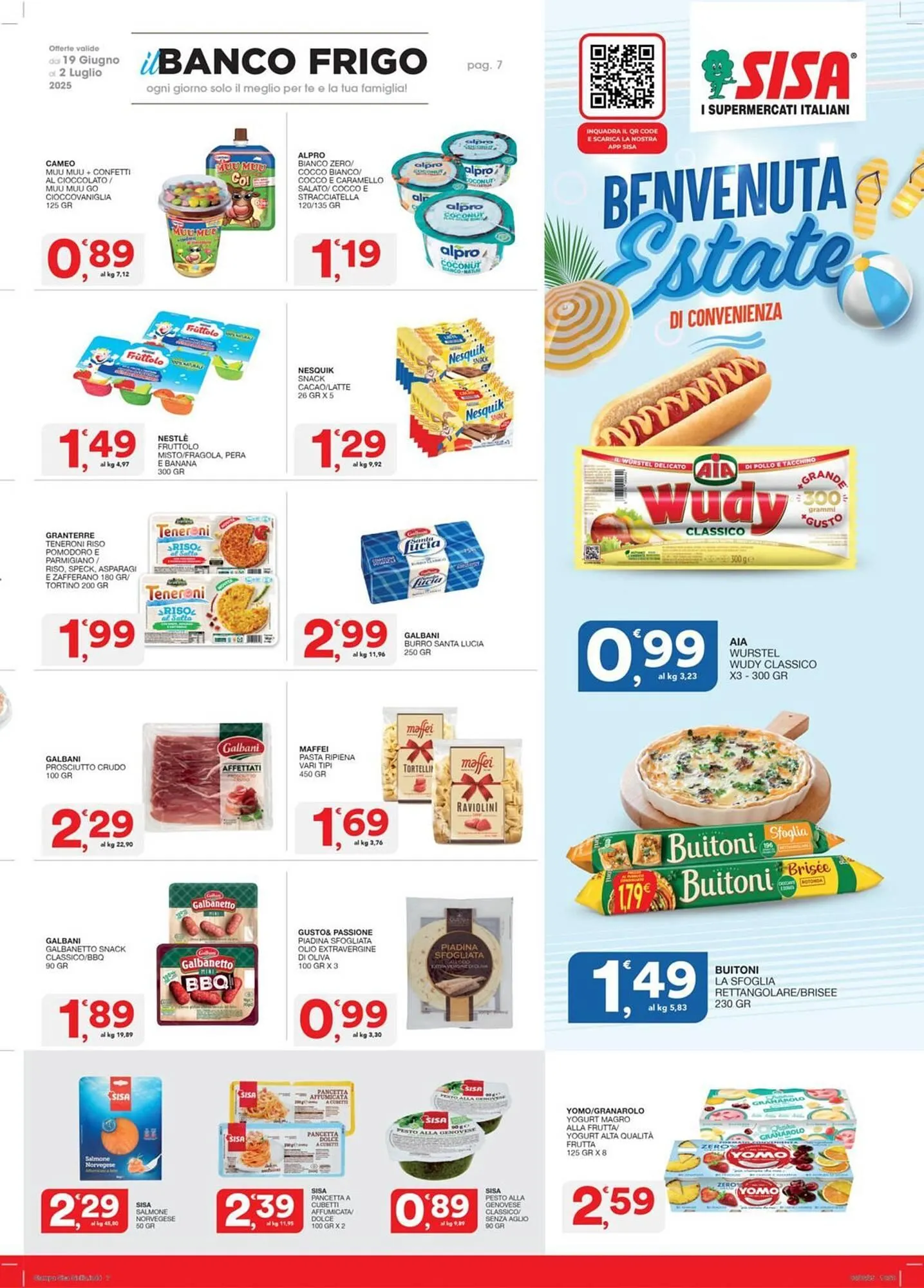 Volantino Sisa da 19 giugno a 2 luglio di 2025 - Pagina del volantino 7