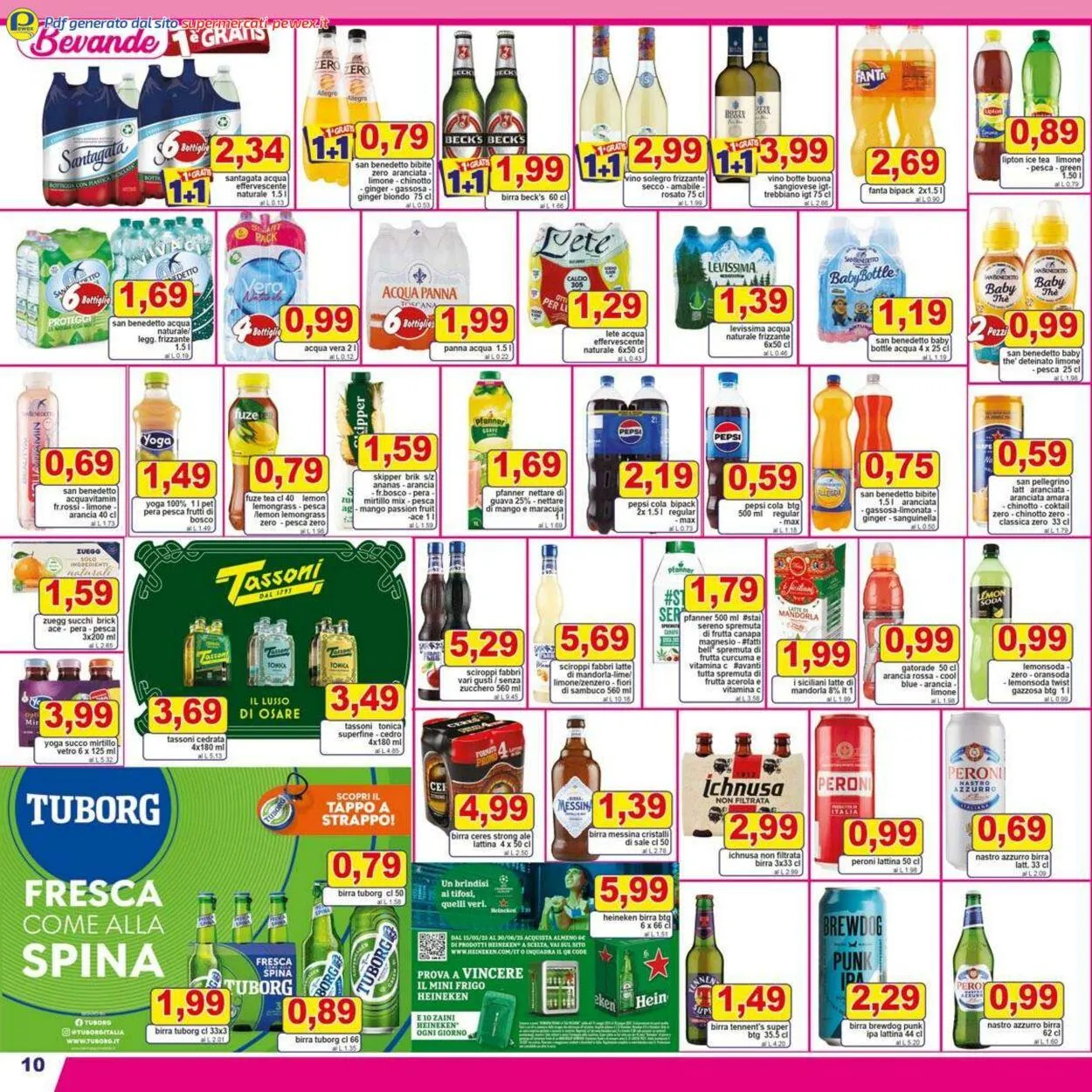 Pewex Volantino attuale da 24 giugno a 8 luglio di 2025 - Pagina del volantino 10